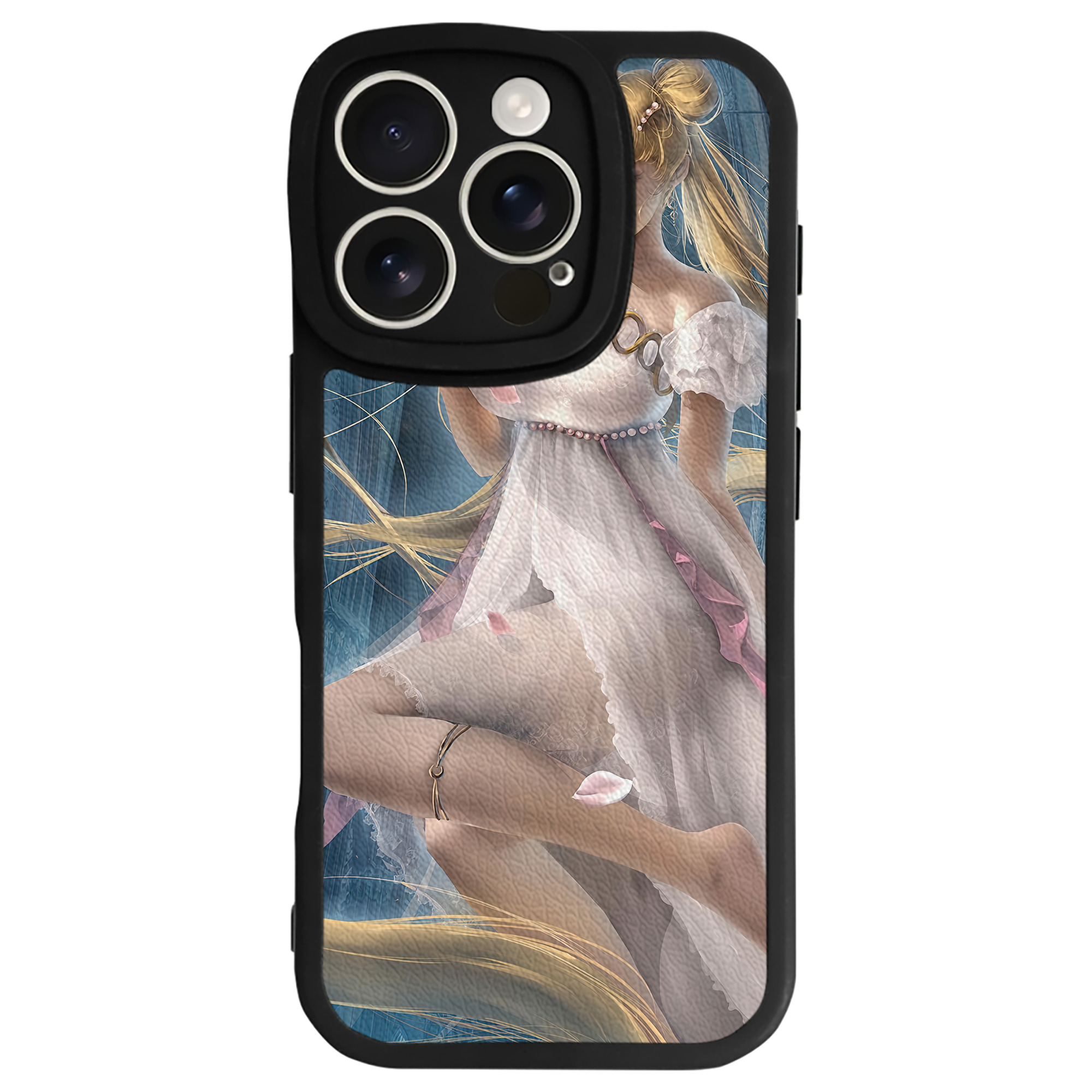 （画像用） 美少女戦士セーラームーン Sailor Moon 【iPhone 16シリーズ対応】シリコンスマホケース（レザー調） 材質：シリコン